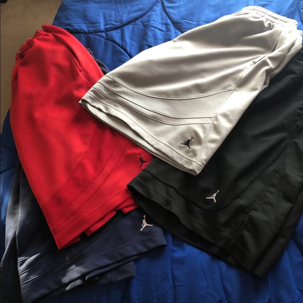 Men’s Vintage JORDAN Basketball Shorts Lot